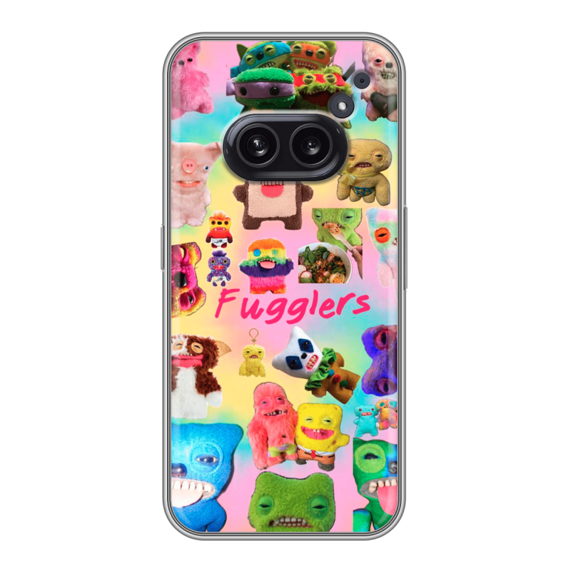 Силиконовый чехол на Nothing Phone (2a) с принтом Флагер Fuggler Силиконовый чехол на Nothing Phone (2a) с принтом Флагер Fuggler