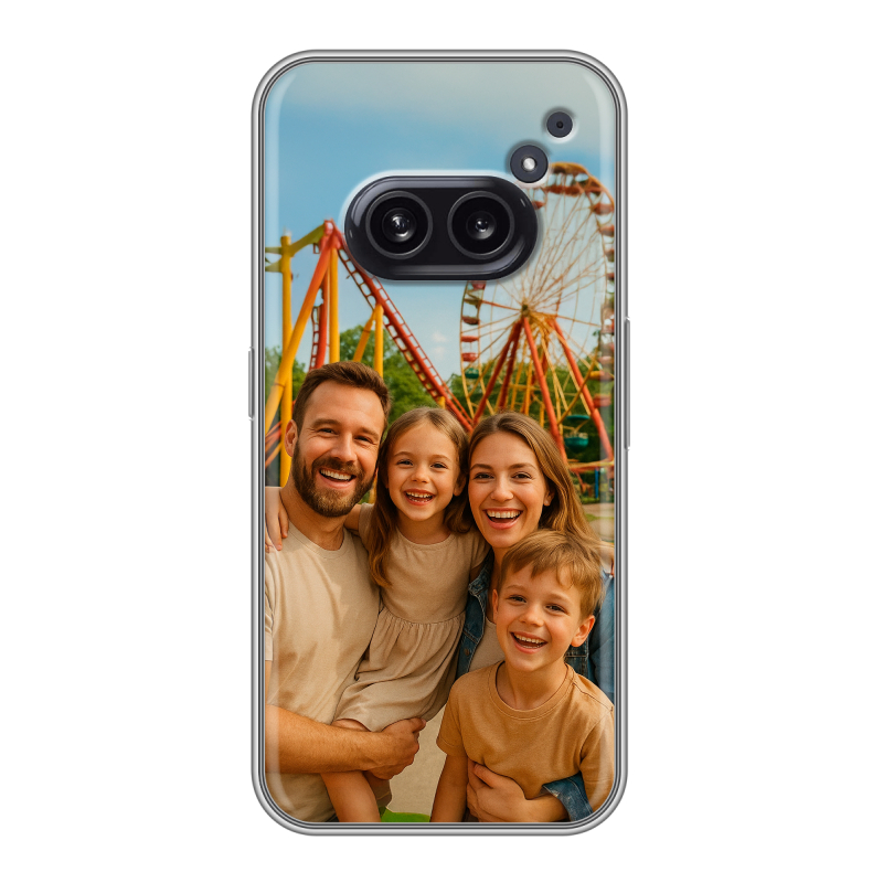Силиконовый чехол на Nothing Phone (2a) с принтом чехол с фото Силиконовый чехол на Nothing Phone (2a) с принтом чехол с фото