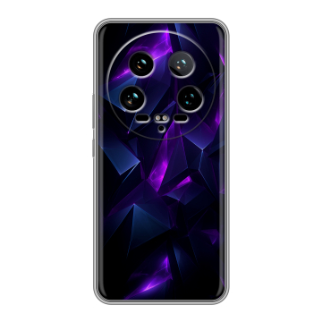 Силиконовый чехол на Xiaomi 14 Ultra с принтом Абстракиция