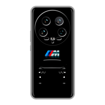 Силиконовый чехол на Xiaomi 14 Ultra с принтом БМВ BMW Силиконовый чехол на Xiaomi 14 Ultra с принтом БМВ BMW