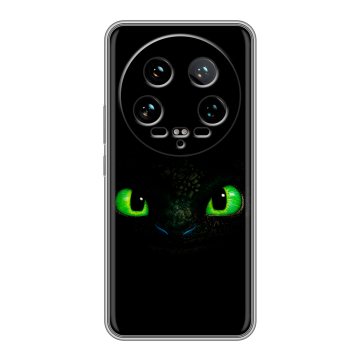 Силиконовый чехол на Xiaomi 14 Ultra с принтом Как приручить дракона Силиконовый чехол на Xiaomi 14 Ultra с принтом Как приручить дракона
