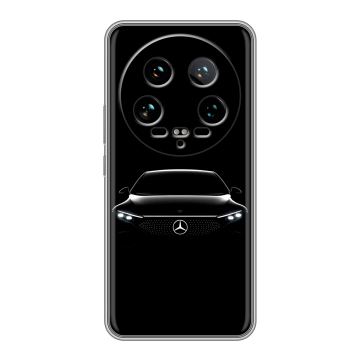 Силиконовый чехол на Xiaomi 14 Ultra с принтом Mercedes Мерседес Силиконовый чехол на Xiaomi 14 Ultra с принтом Mercedes Мерседес