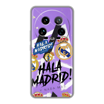 Силиконовый чехол на Xiaomi 14 Ultra с принтом Real Madrid Реал Мадрид Силиконовый чехол на Xiaomi 14 Ultra с принтом Real Madrid Реал Мадрид