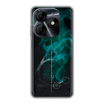 Силиконовый чехол на Itel P55 4G с принтом Гарри Поттер Harry Potter Силиконовый чехол на Itel P55 4G с принтом Гарри Поттер Harry Potter