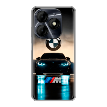 Силиконовый чехол на Itel P55 4G с принтом БМВ BMW