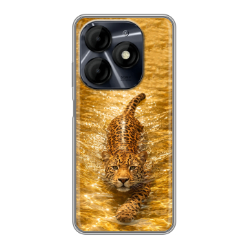 Силиконовый чехол на Itel P55 4G с принтом женский Силиконовый чехол на Itel P55 4G с принтом женский