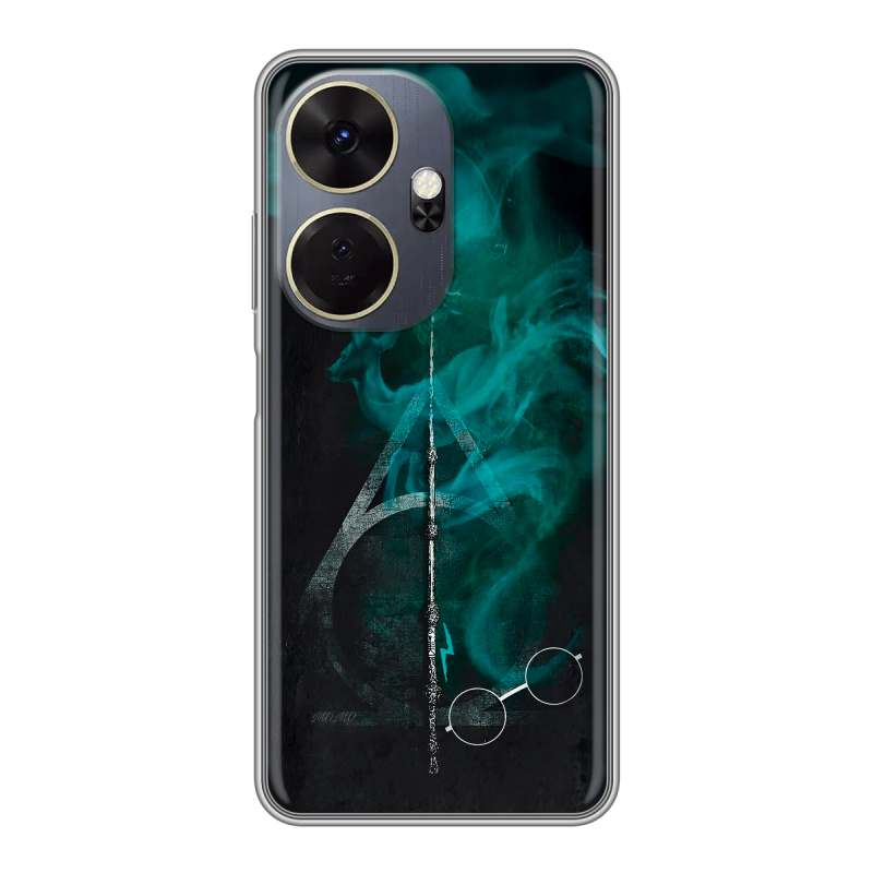 Силиконовый чехол на Itel P55 Plus с принтом Гарри Поттер Harry Potter Силиконовый чехол на Itel P55 Plus с принтом Гарри Поттер Harry Potter