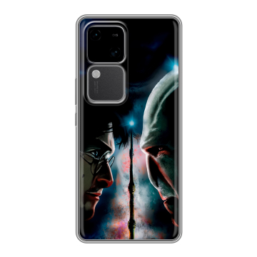 Силиконовый чехол на Vivo V30 5G с принтом Гарри Поттер Harry Potter