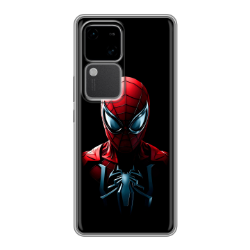 Силиконовый чехол на Vivo V30 5G с принтом Spiderman Человек паук Силиконовый чехол на Vivo V30 5G с принтом Spiderman Человек паук