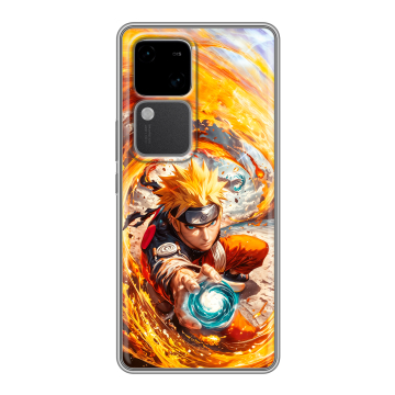 Силиконовый чехол на Vivo V30 5G с принтом Аниме Наруто Naruto Силиконовый чехол на Vivo V30 5G с принтом Аниме Наруто Naruto