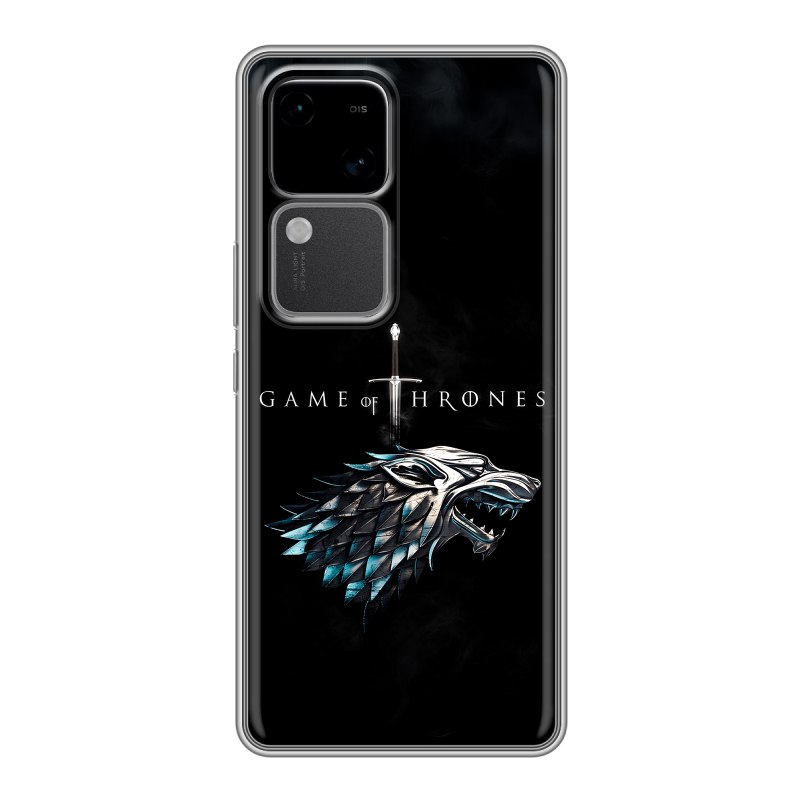 Силиконовый чехол на Vivo V30 5G с принтом Игра Престолов Game Thrones Силиконовый чехол на Vivo V30 5G с принтом Игра Престолов Game Thrones