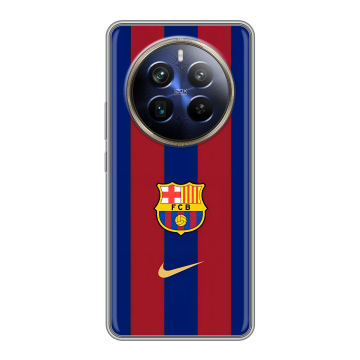 Силиконовый чехол на Realme 12 Plus 5G с принтом Барселона Barcelona Силиконовый чехол на Realme 12 Plus 5G с принтом Барселона Barcelona