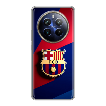 Силиконовый чехол на Realme 12 Plus 5G с принтом Барселона Barcelona Силиконовый чехол на Realme 12 Plus 5G с принтом Барселона Barcelona