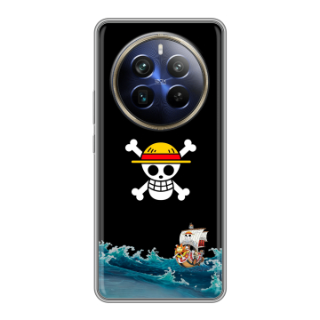 Силиконовый чехол на Realme 12 Plus 5G с принтом One Piece Ван Пис Силиконовый чехол на Realme 12 Plus 5G с принтом One Piece Ван Пис