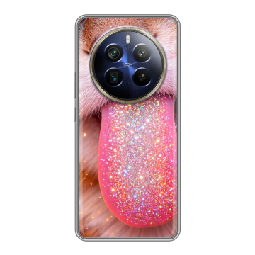Силиконовый чехол на Realme 12 Plus 5G с принтом для девочек Силиконовый чехол на Realme 12 Plus 5G с принтом для девочек
