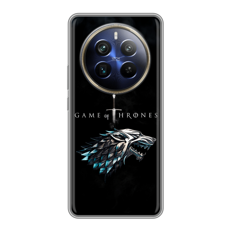Силиконовый чехол на Realme 12 Plus 5G с принтом Игра Престолов Game Thrones Силиконовый чехол на Realme 12 Plus 5G с принтом Игра Престолов Game Thrones