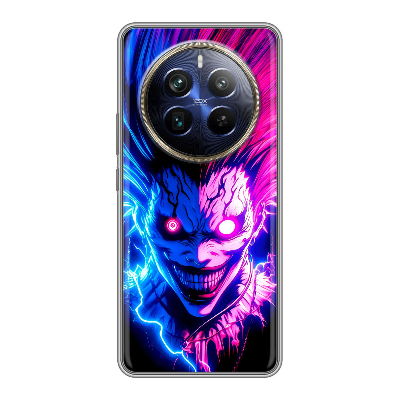Силиконовый чехол на Realme 12 Plus 5G с принтом Death note Тетрадь смерти Силиконовый чехол на Realme 12 Plus 5G с принтом Death note Тетрадь смерти