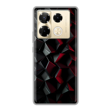 Силиконовый чехол на Infinix Note 40 Pro 5G с принтом Абстракция Силиконовый чехол на Infinix Note 40 Pro 5G с принтом Абстракция