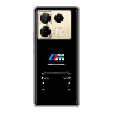 Силиконовый чехол на Infinix Note 40 Pro 5G с принтом БМВ BMW