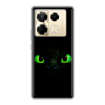 Силиконовый чехол на Infinix Note 40 Pro 5G с принтом Как приручить дракона Силиконовый чехол на Infinix Note 40 Pro 5G с принтом Как приручить дракона