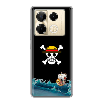 Силиконовый чехол на Infinix Note 40 Pro 5G с принтом One Piece Ван Пис Силиконовый чехол на Infinix Note 40 Pro 5G с принтом One Piece Ван Пис