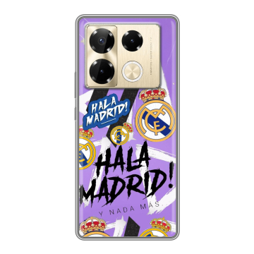 Силиконовый чехол на Infinix Note 40 Pro 5G с принтом Real Madrid Реал Мадрид Силиконовый чехол на Infinix Note 40 Pro 5G с принтом Real Madrid Реал Мадрид
