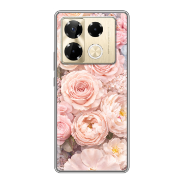 Силиконовый чехол на Infinix Note 40 Pro 5G с принтом женский Силиконовый чехол на Infinix Note 40 Pro 5G с принтом женский