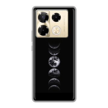 Силиконовый чехол на Infinix Note 40 Pro 5G с принтом женский Силиконовый чехол на Infinix Note 40 Pro 5G с принтом женский
