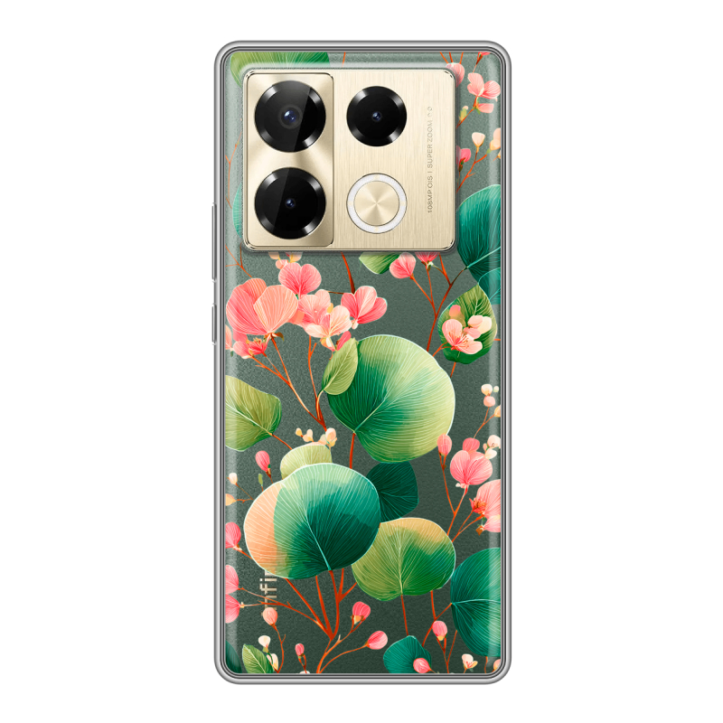 Силиконовый чехол на Infinix Note 40 Pro 5G с принтом женский Силиконовый чехол на Infinix Note 40 Pro 5G с принтом женский