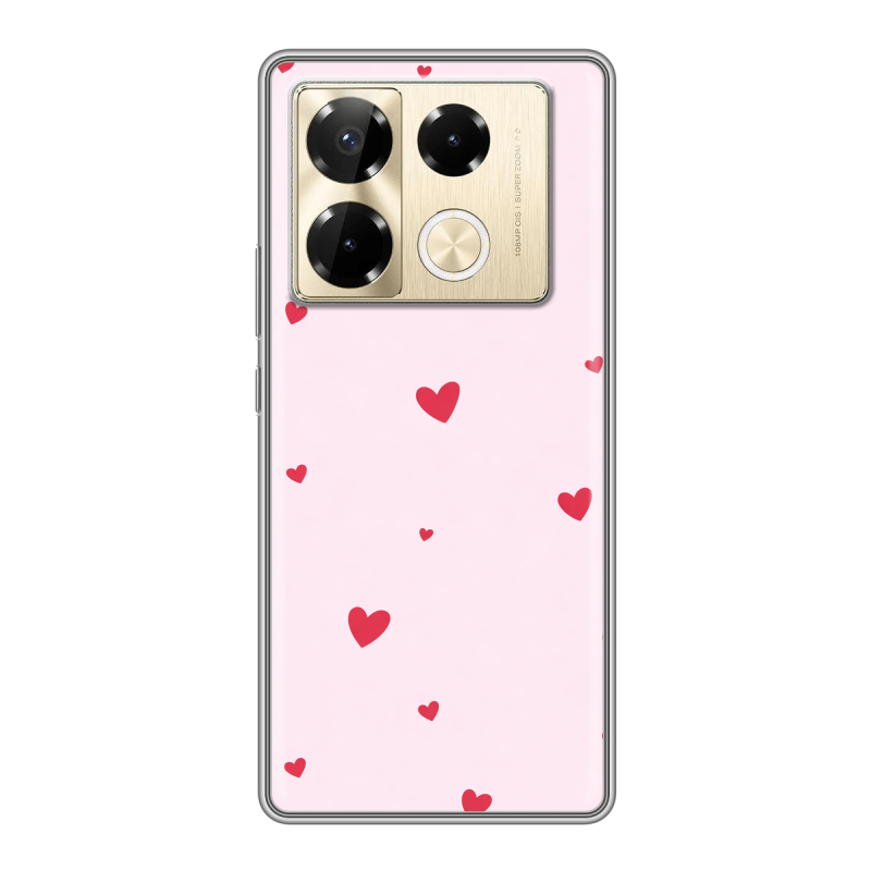 Силиконовый чехол на Infinix Note 40 Pro 5G с принтом для девочек Силиконовый чехол на Infinix Note 40 Pro 5G с принтом для девочек