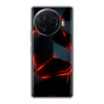 Силиконовый чехол на Tecno Camon 30 Pro 5G с принтом Яркие абстракции Силиконовый чехол на Tecno Camon 30 Pro 5G с принтом Яркие абстракции