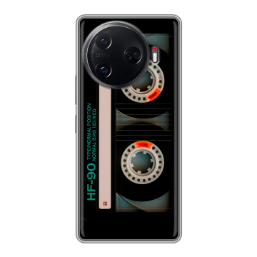 Силиконовый чехол на Tecno Camon 30 Pro 5G с принтом Кассета