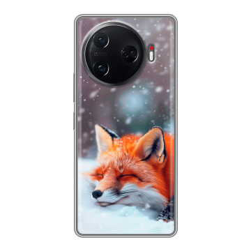 Силиконовый чехол на Tecno Camon 30 Pro 5G с принтом лиса