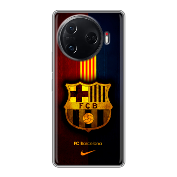 Силиконовый чехол на Tecno Camon 30 Pro 5G с принтом Барселона Barcelona Силиконовый чехол на Tecno Camon 30 Pro 5G с принтом Барселона Barcelona