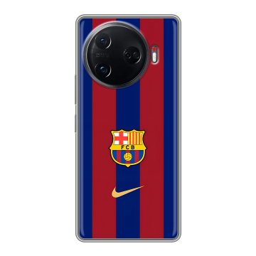 Силиконовый чехол на Tecno Camon 30 Pro 5G с принтом Барселона Barcelona Силиконовый чехол на Tecno Camon 30 Pro 5G с принтом Барселона Barcelona