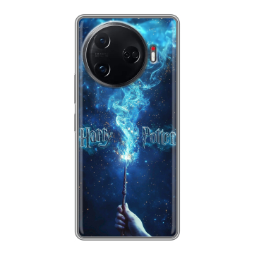 Силиконовый чехол на Tecno Camon 30 Pro 5G с принтом Harry Potter Гарри Поттер