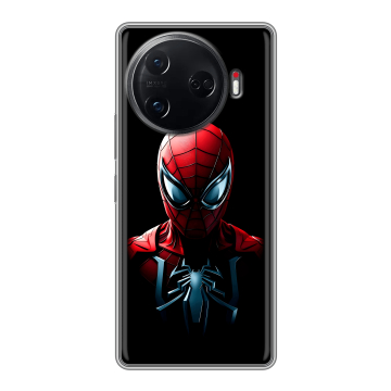 Силиконовый чехол на Tecno Camon 30 Pro 5G с принтом Spiderman Человек паук Силиконовый чехол на Tecno Camon 30 Pro 5G с принтом Spiderman Человек паук