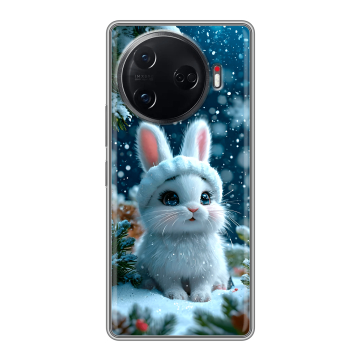 Силиконовый чехол на Tecno Camon 30 Pro 5G с принтом Новый год