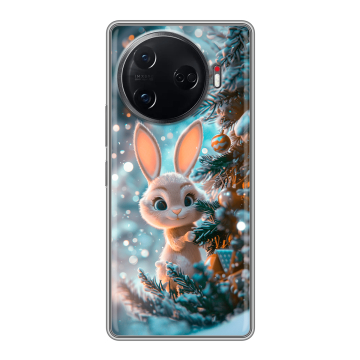 Силиконовый чехол на Tecno Camon 30 Pro 5G с принтом Новый год Силиконовый чехол на Tecno Camon 30 Pro 5G с принтом Новый год
