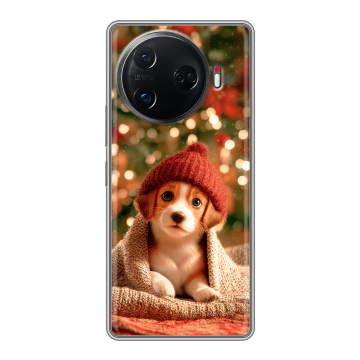 Силиконовый чехол на Tecno Camon 30 Pro 5G с принтом Новый год Силиконовый чехол на Tecno Camon 30 Pro 5G с принтом Новый год