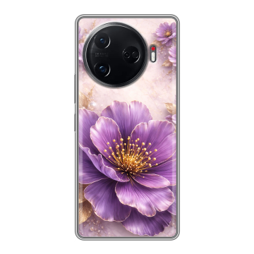 Силиконовый чехол на Tecno Camon 30 Pro 5G с принтом женский