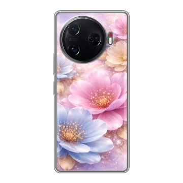 Силиконовый чехол на Tecno Camon 30 Pro 5G с принтом женский