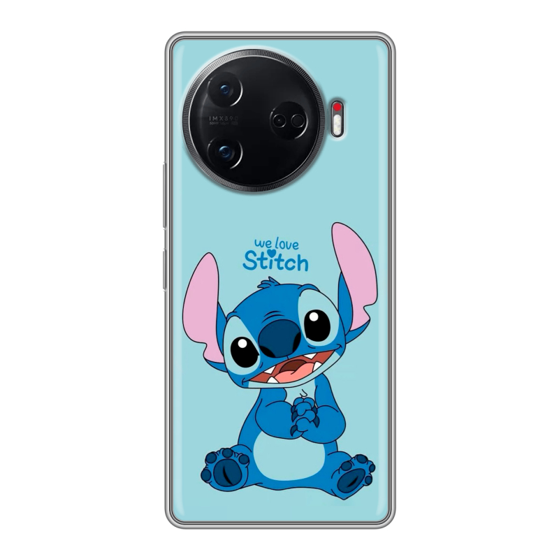 Силиконовый чехол на Tecno Camon 30 Pro 5G с принтом Лило и Стич Силиконовый чехол на Tecno Camon 30 Pro 5G с принтом Лило и Стич