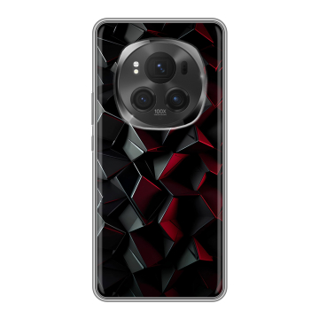 Силиконовый чехол на Honor Magic 6 Pro с принтом Абстракция