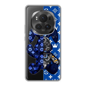Силиконовый чехол на Honor Magic 6 Pro с принтом Луи робот