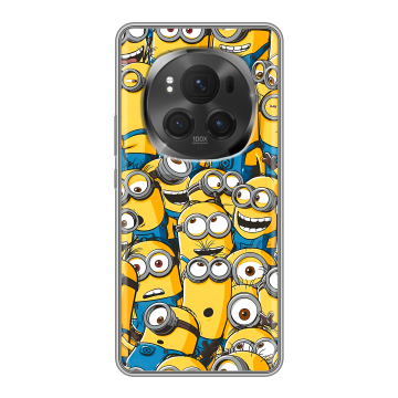 Силиконовый чехол на Honor Magic 6 Pro с принтом Миньоны Силиконовый чехол на Honor Magic 6 Pro с принтом Миньоны