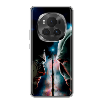 Силиконовый чехол на Honor Magic 6 Pro с принтом Гарри Поттер Harry Potter