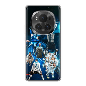 Силиконовый чехол на Honor Magic 6 Pro с принтом Реал Роналдо Силиконовый чехол на Honor Magic 6 Pro с принтом Реал Роналдо