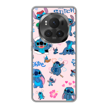 Силиконовый чехол на Honor Magic 6 Pro с принтом Лило и Стич