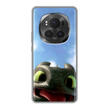 Силиконовый чехол на Honor Magic 6 Pro с принтом Как приручить дракона Силиконовый чехол на Honor Magic 6 Pro с принтом Как приручить дракона